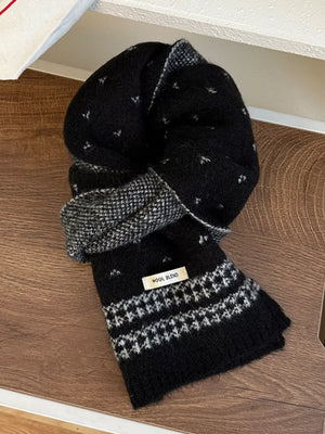Winter Warm Knitted Scarf - Makw Official Site