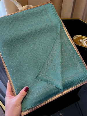 Raw Hem Lightweight Scarf - Makw Official Site