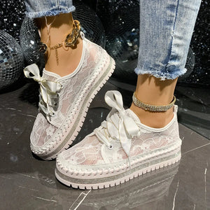 Round Toe Platform Loafers - Makw Official Site