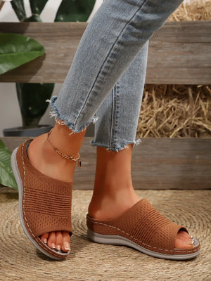 Mesh Open Toe Sandals - Makw Official Site