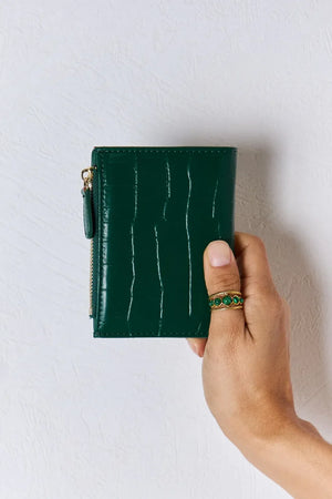 David Jones Texture PU Leather Mini Wallet - Makw Official Site