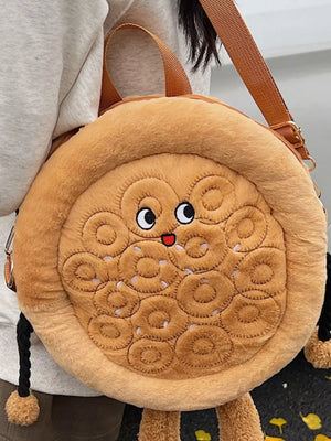 Cartoon Plush Backpack Bag - Makw Official Site
