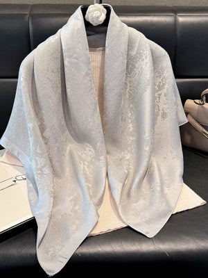 Lightweight Silk Scarf - Makw Official Site
