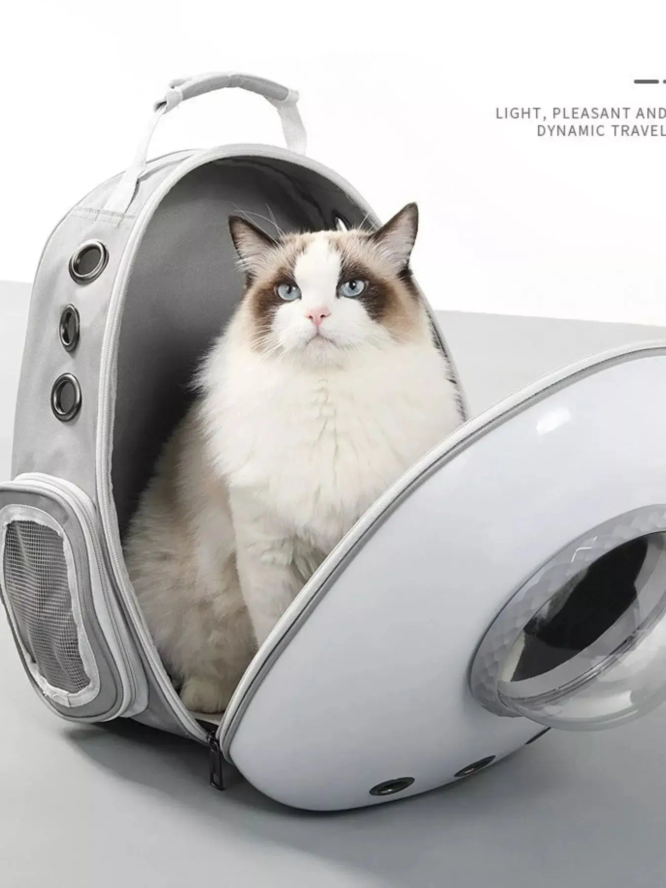 Space Capsule Transparent Pet Carrier Backpack - Makw Official Site