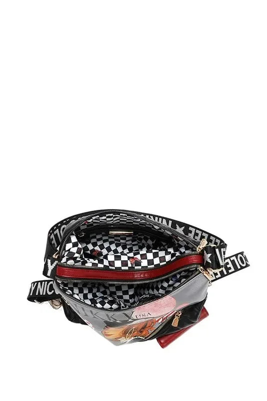 Nicole Lee USA Convertible Adjustable Strap Backpack Bag - Makw Official Site