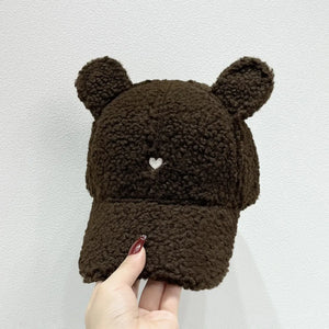 Cute Fluffy Bear Ears Winter Hat - Makw Official Site