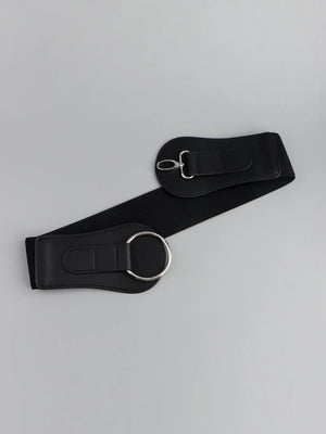 PU Elastic Wide Belt - Makw Official Site
