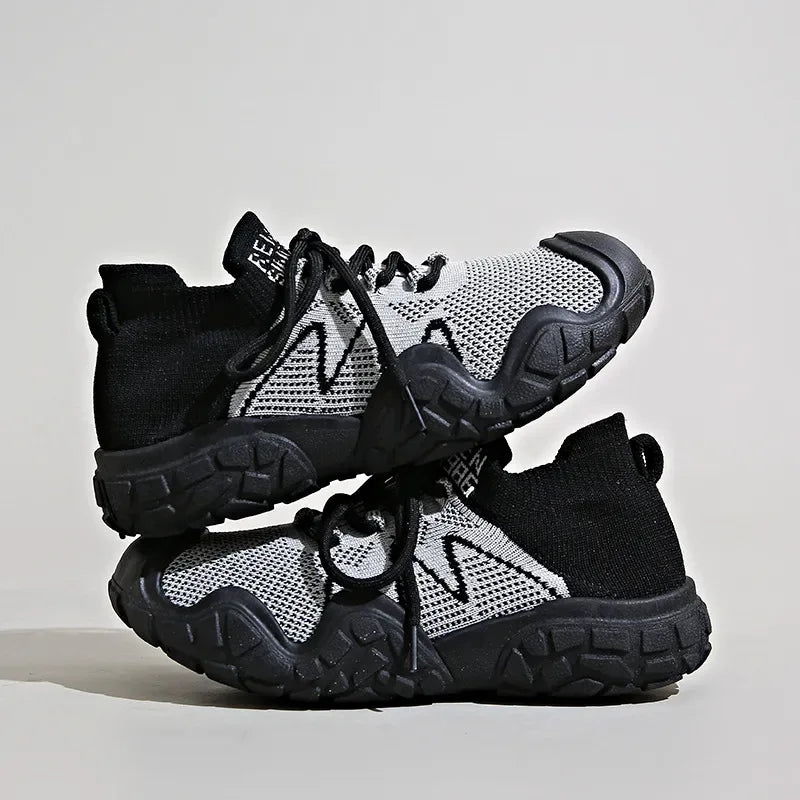 Contrast Mesh Platform Athletic - Makw Official Site