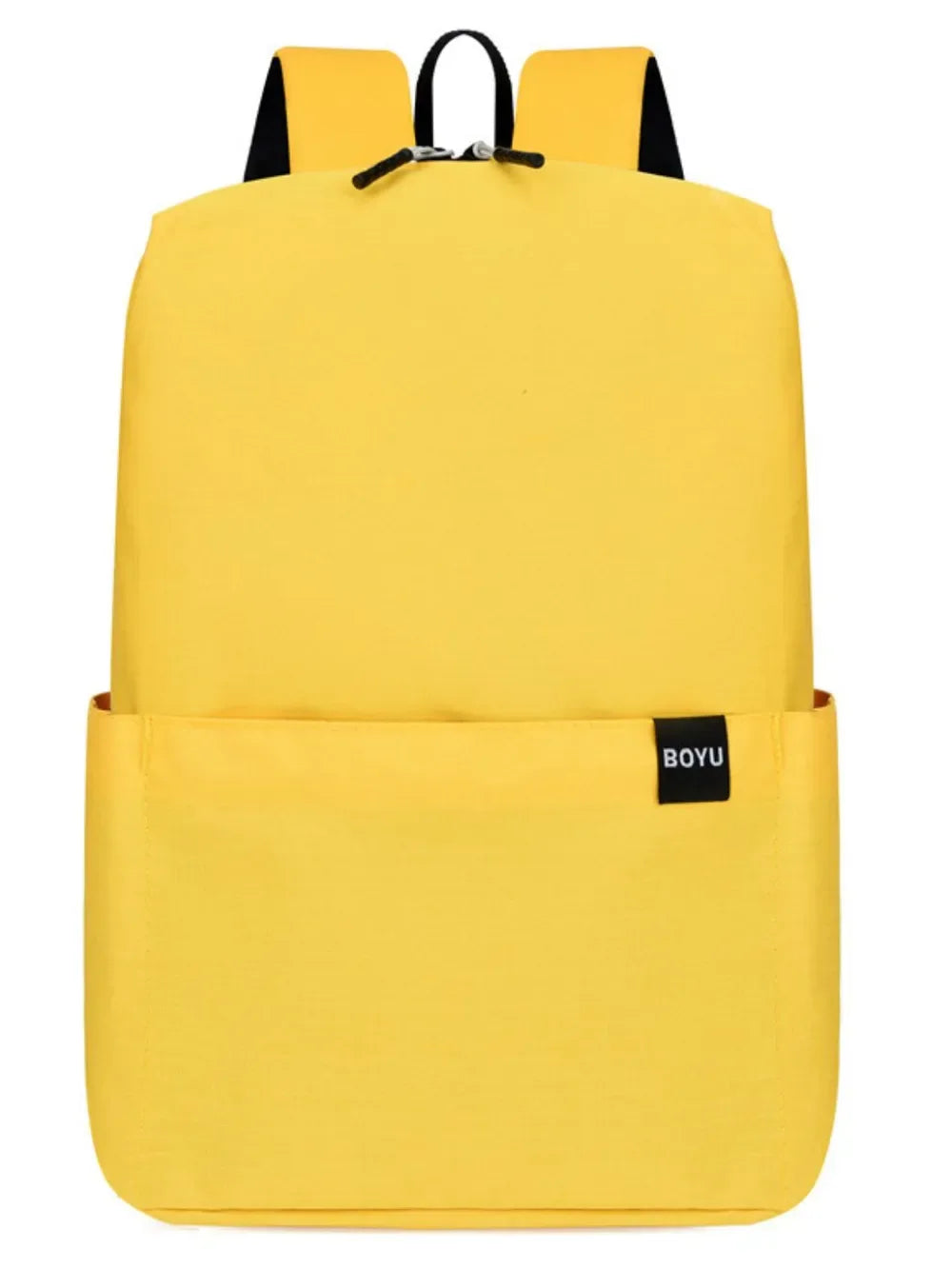 Solid Color Nylon Backpack Bag - Makw Official Site
