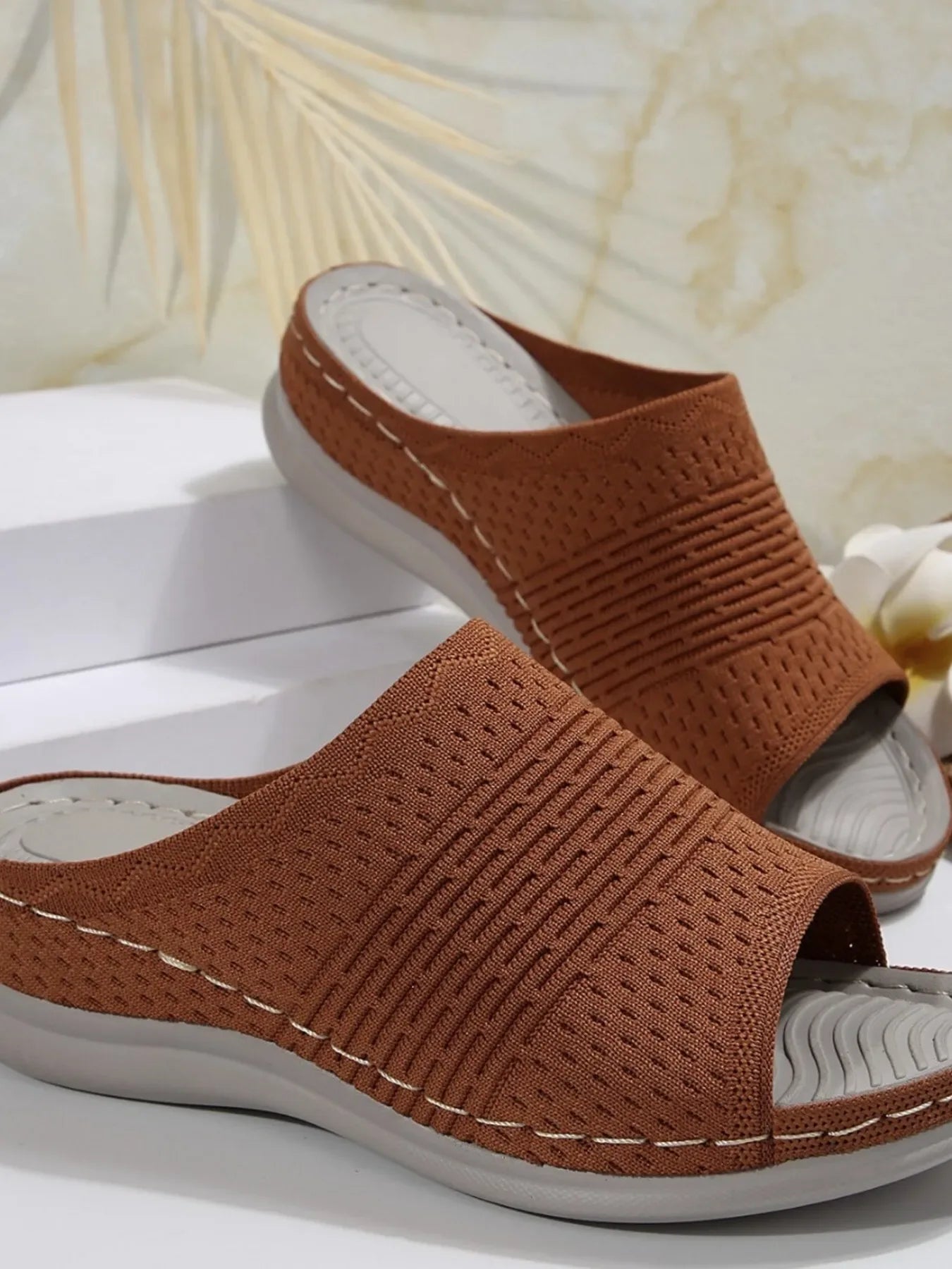 Mesh Open Toe Sandals - Makw Official Site