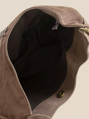 Fame Braided Detail Hobo Shoulder Bag - Makw Official Site