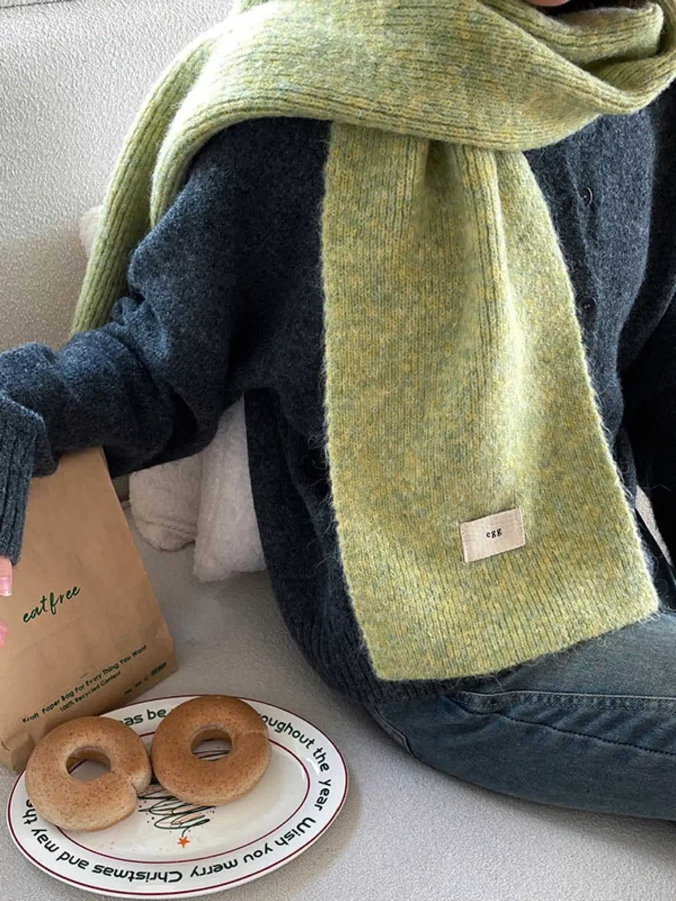 Cozy Knitted Winter Scarf - Makw Official Site
