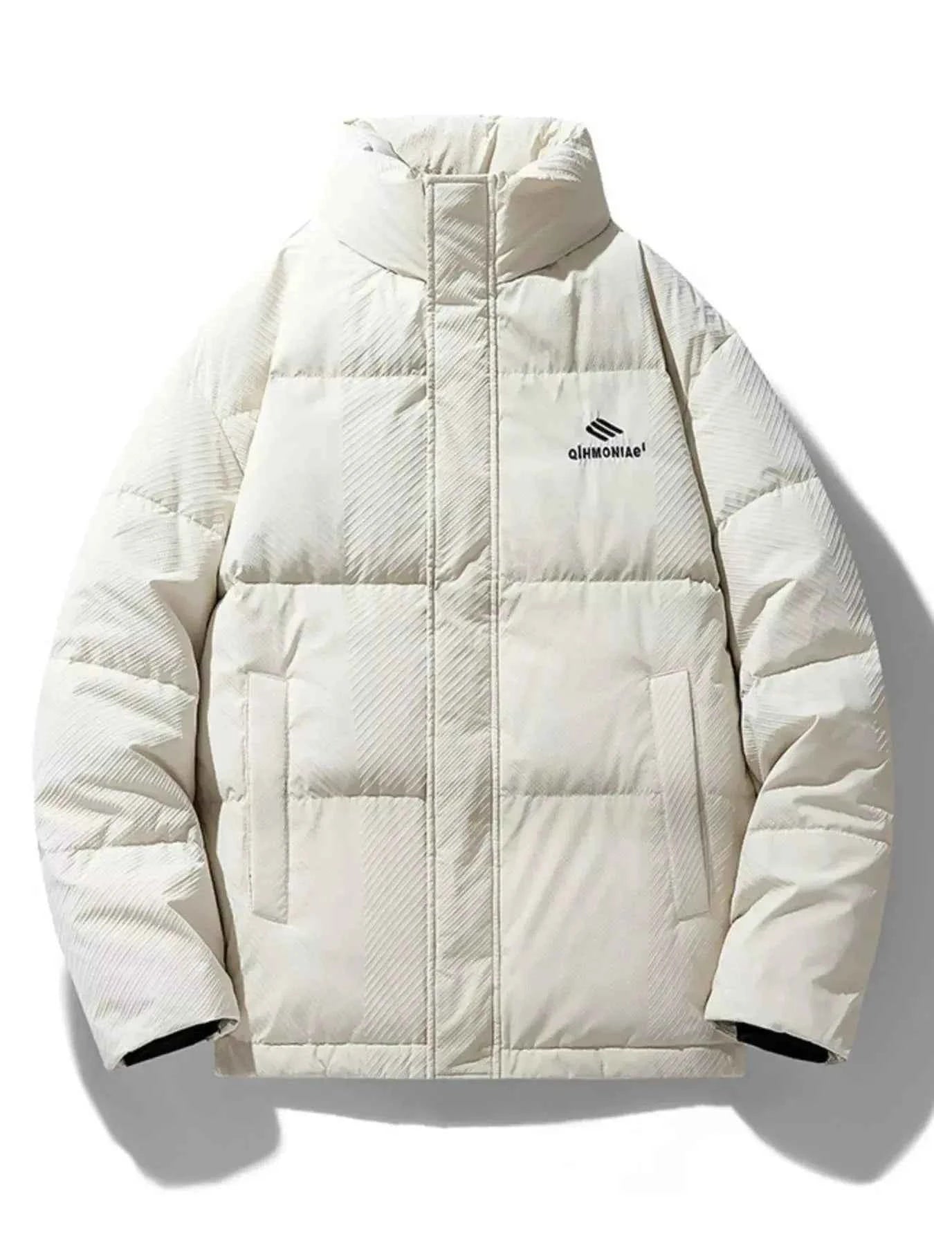 Men's Plus Size Zip Up Padded Puffer Jacket