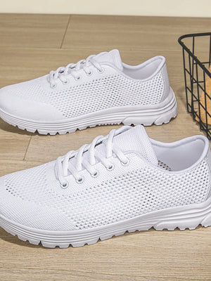 Lightweight Breathable Mesh Athletic Sneakers - Makw Official Site