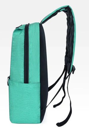 Solid Color Nylon Backpack Bag - Makw Official Site