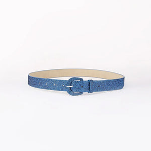 Sequin PU Leather Belt - Makw Official Site