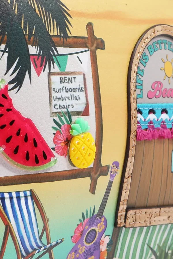 Nicole Lee USA Sun and Sand Shoulder Bag - Makw Official Site