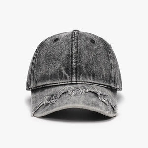 Fringe Adjustable Cotton Baseball Cap - Makw Official Site