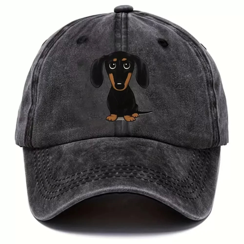 Dog Washed Baseball Cap - Makw Official Site
