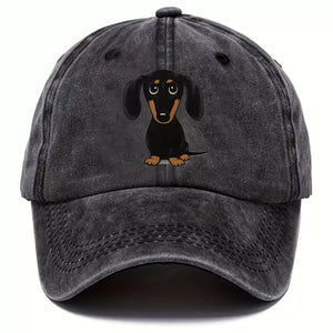 Dog Washed Baseball Cap - Makw Official Site