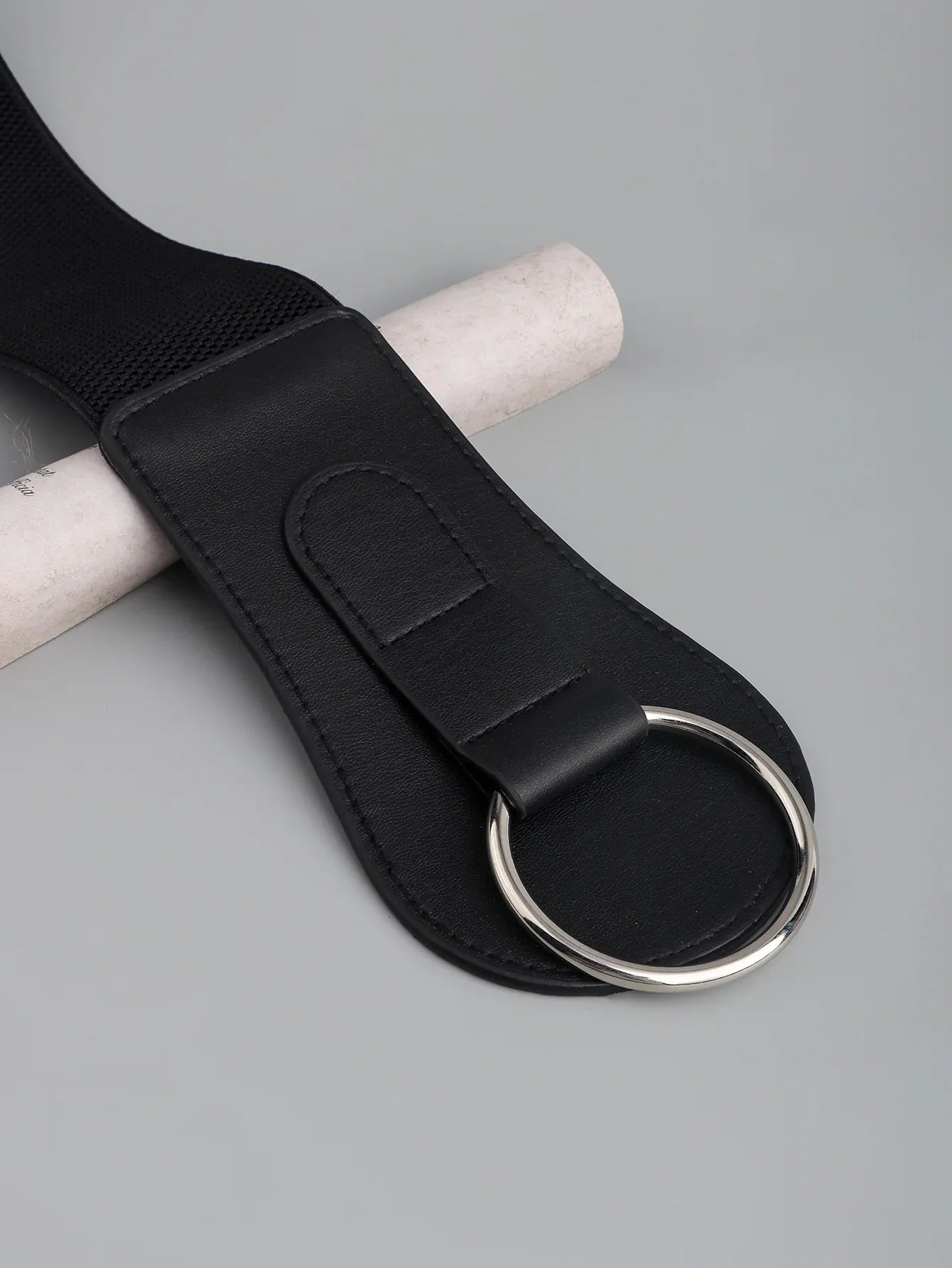 PU Elastic Wide Belt - Makw Official Site