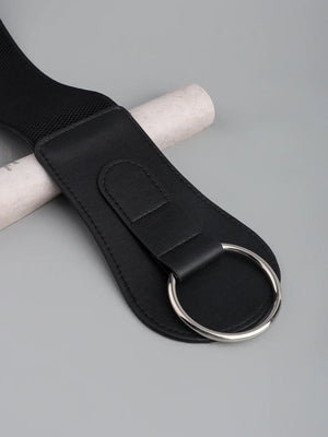 PU Elastic Wide Belt - Makw Official Site