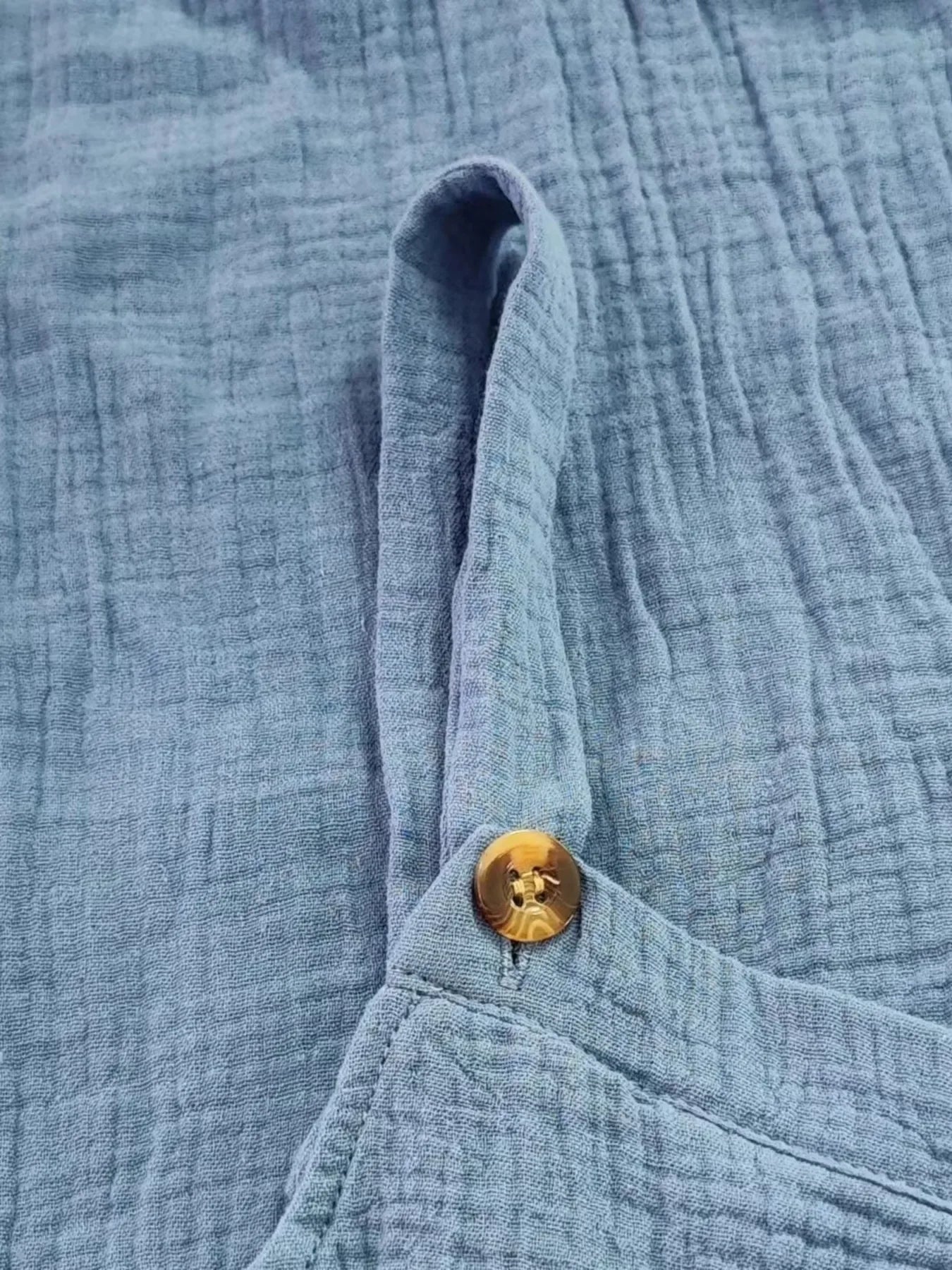 Full Size Casual Wide Leg Textured Overalls Plus Size - Makw Official Site