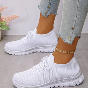 Breathable Mesh Lace Up Athletic - Makw Official Site