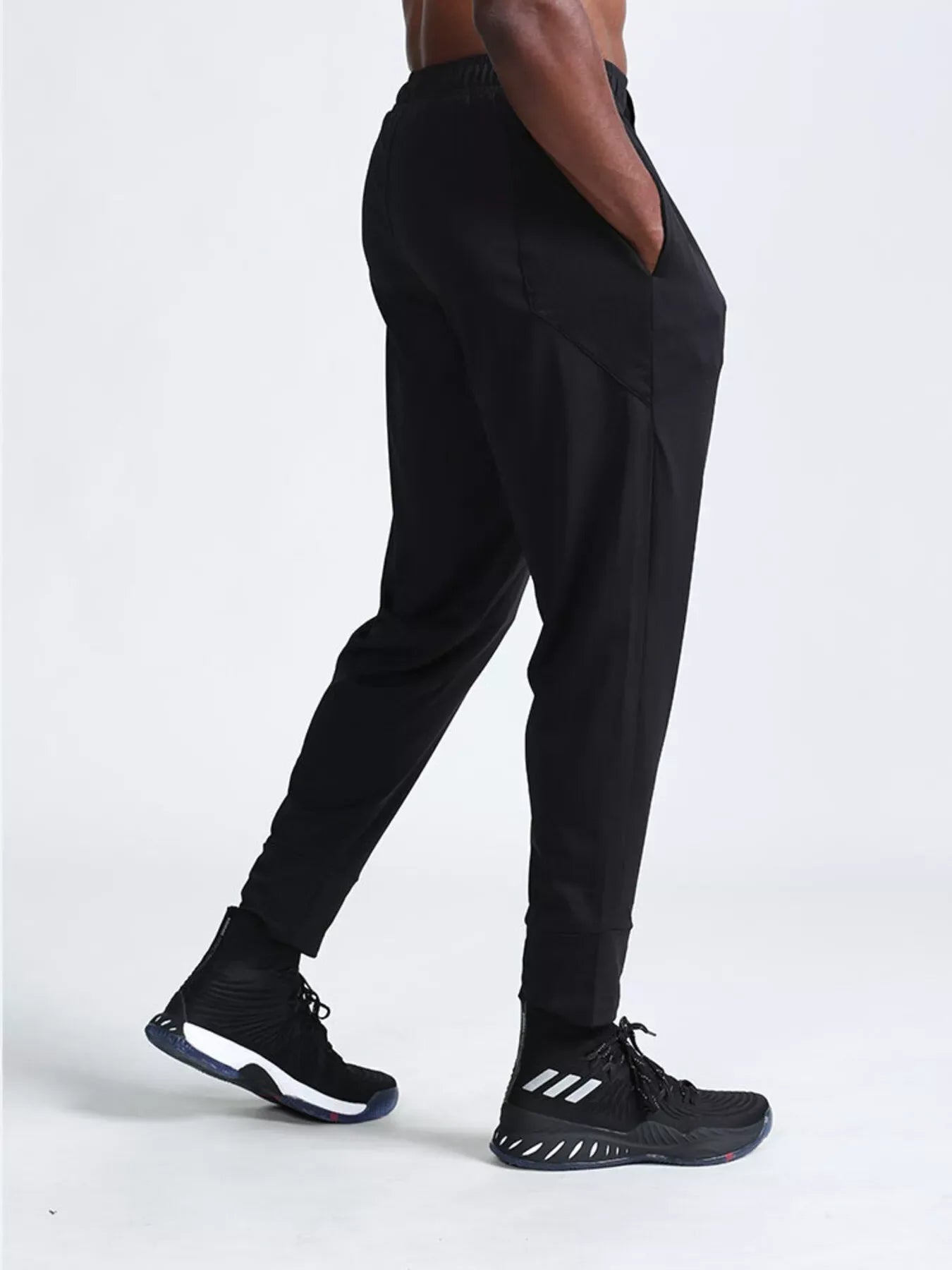 Men's Drawstring Joggers with Pockets - Makw Official Site