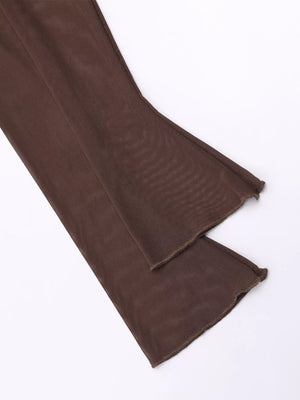 Off-Shoulder Ruched Long Sleeve Maxi Dress - Makw Official Site