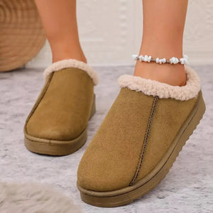Cozy Plush Lined Clog Slippers - Makw Official Site