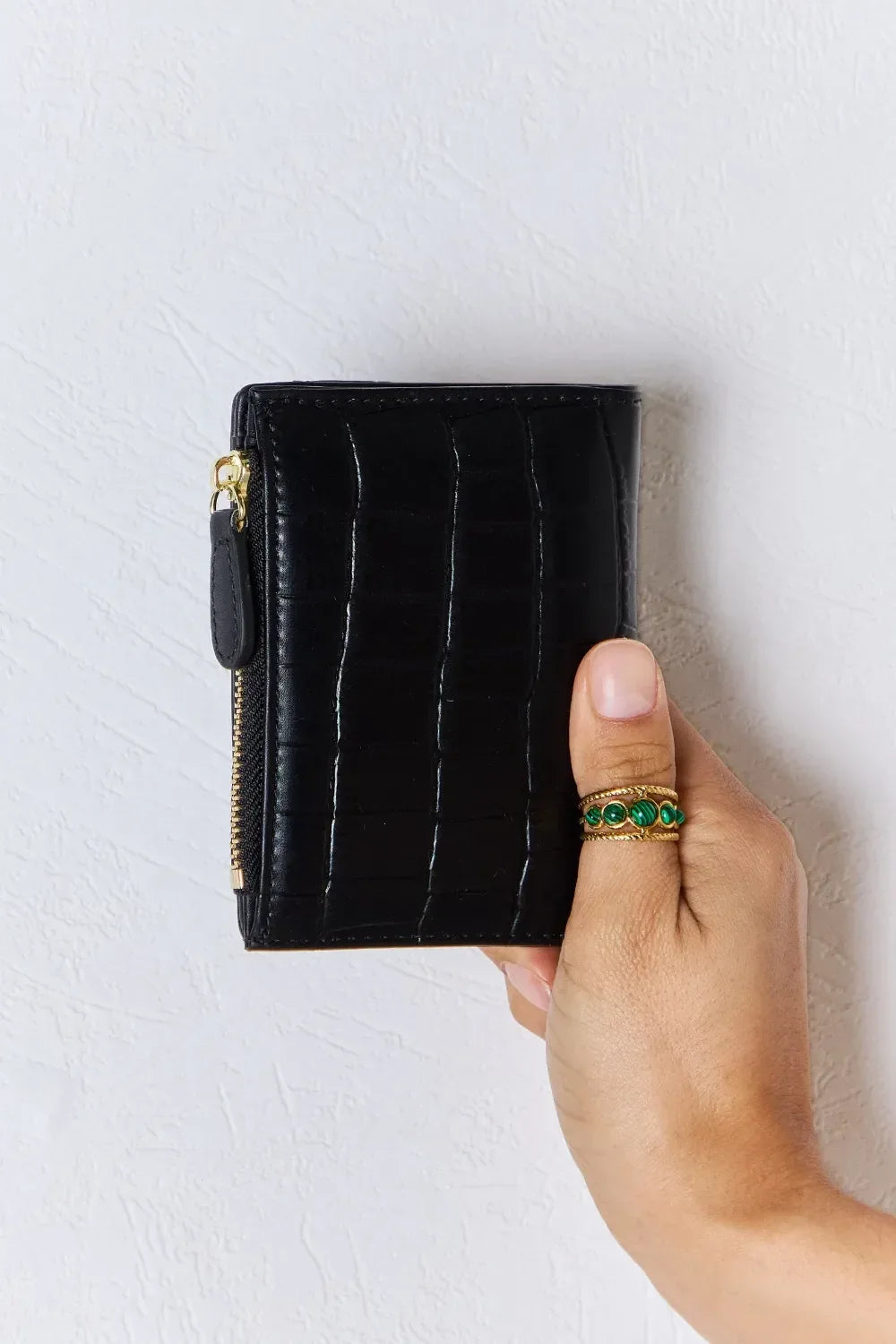 David Jones Texture PU Leather Mini Wallet - Makw Official Site