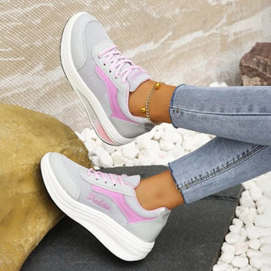 Round Toe Platform Athletic - Makw Official Site