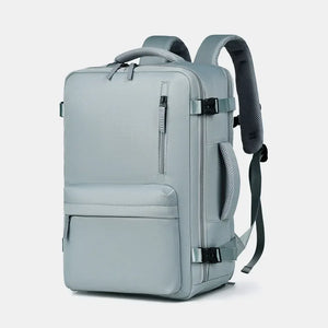 Oxford Cloth Side Pockets Backpack Bag with Handles - Makw Official Site