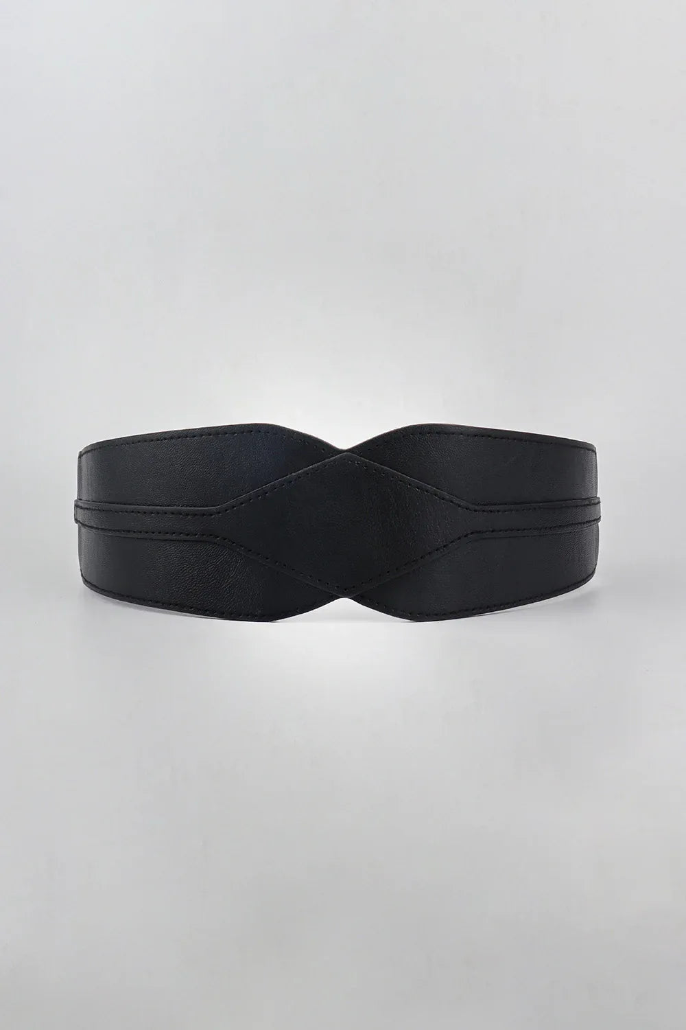 Elastic Wide PU Belt - Makw Official Site