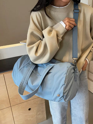 Solid Color Lightweight Travel Duffel Bag - Makw Official Site