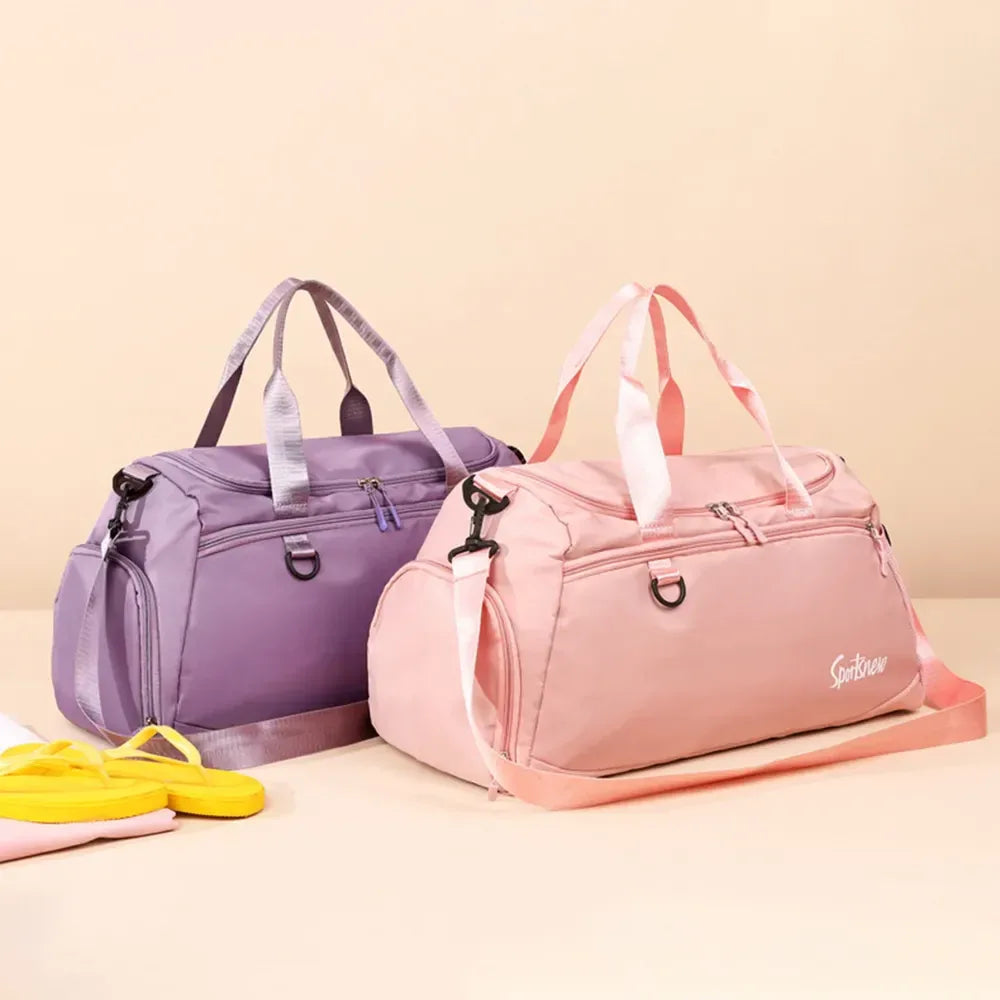 Multi Pockets Nylon Travel Bag - Makw Official Site