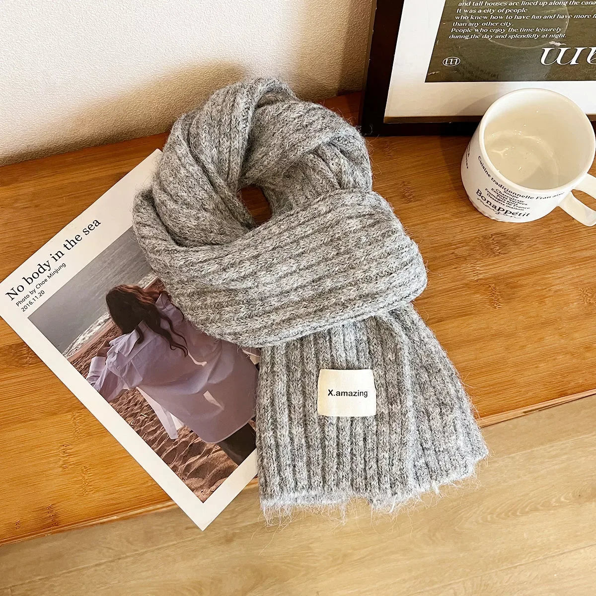 Soft Knit Winter Scarf - Makw Official Site