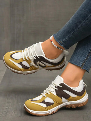 Contrast Lace Up Athletic - Makw Official Site