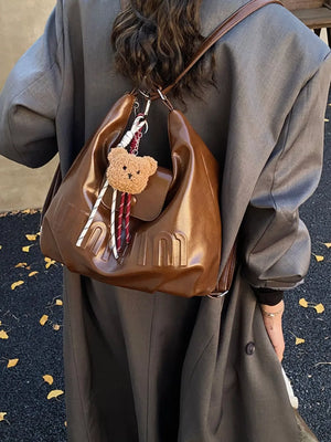 Adjustable Strap Convertible Shoulder Bag - Makw Official Site