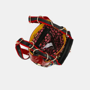 Nicole Lee USA Nylon Multifunctional Bucket Backpack - Makw Official Site