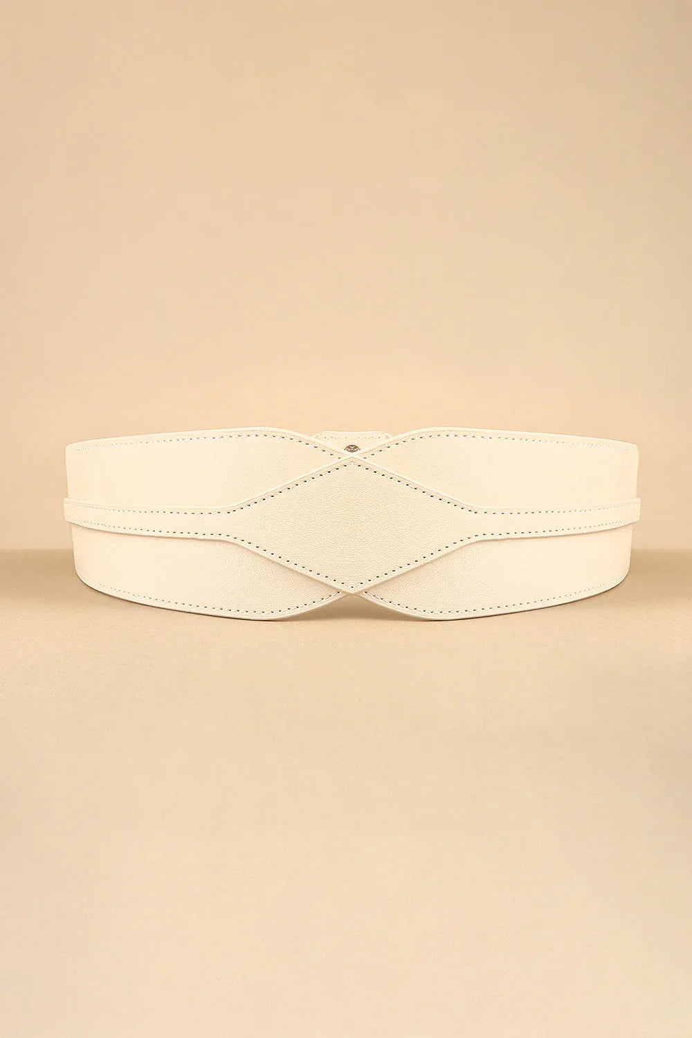 Elastic Wide PU Belt - Makw Official Site