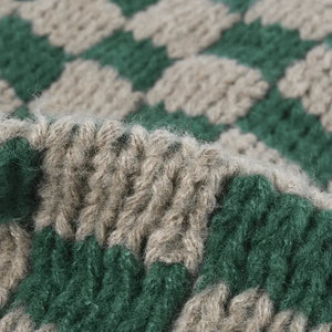 Thermal Checkered Hat - Makw Official Site