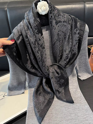 Lightweight Silk Scarf - Makw Official Site