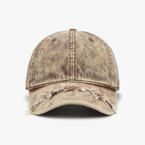 Fringe Adjustable Cotton Baseball Cap - Makw Official Site