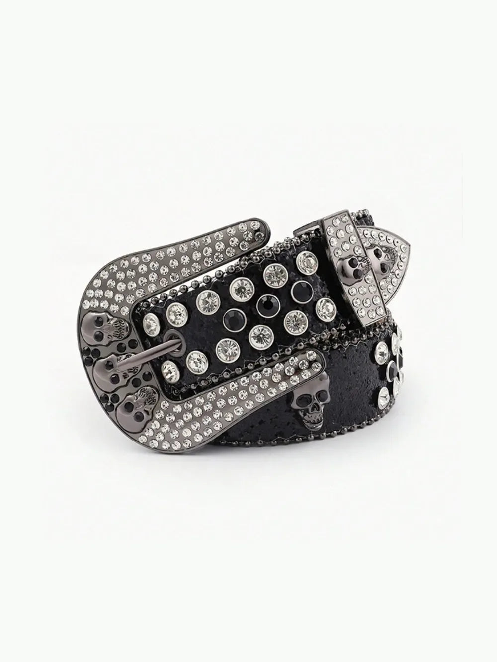 PU Leather Skull Belt - Makw Official Site