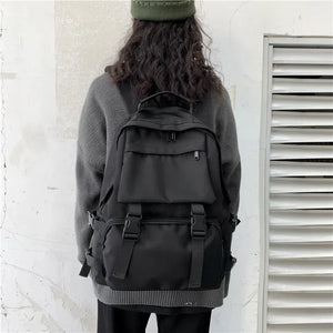 Oxford Cloth Adjustable Straps Backpack Bag - Makw Official Site
