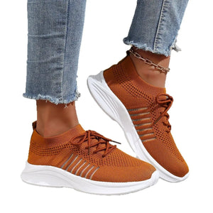 Breathable Mesh Lace Up Athletic - Makw Official Site