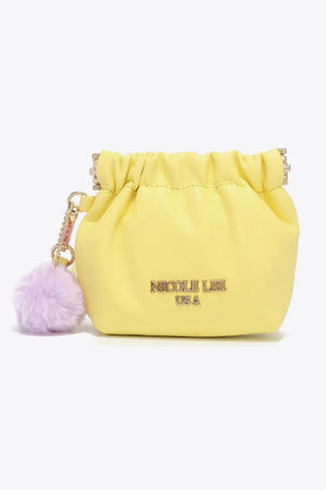 Nicole Lee USA Faux Leather Pouch - Makw Official Site
