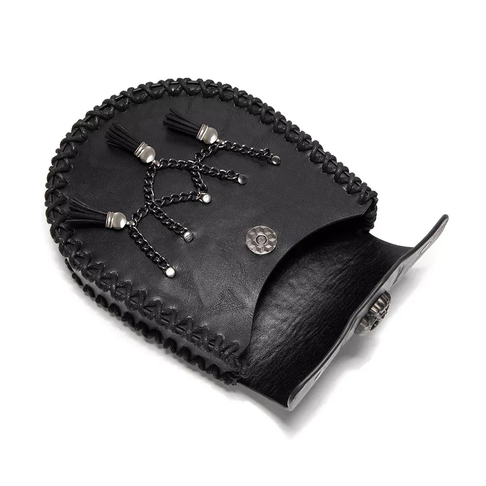 Medieval Faux Leather Belt Coin Pouch - Makw Official Site